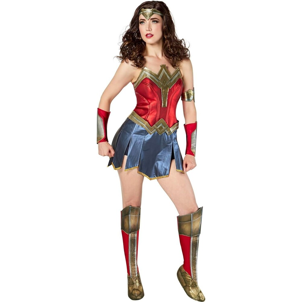 Rubies DC Wonder Woman's 1984: Wonder Woman Costume Set SMALL Red Halloween